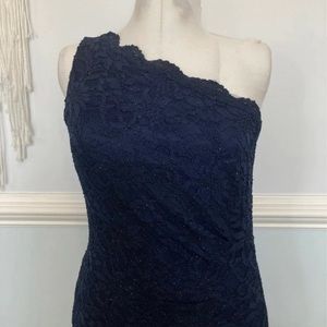 Navy Blue Formal Dress